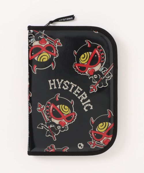 HYSTERIC MINI（ヒステリックミニ） DEVILKIN総柄 PVC マルチケース