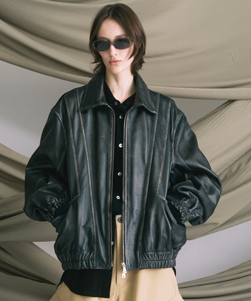 MAISON SPECIAL（メゾンスペシャル） 革ジャン ライダース 「UNISEX