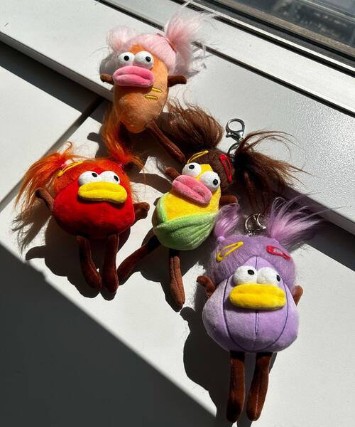 WEGO（ウィゴー） キーホルダー WEGO/お野菜モンスターぬい