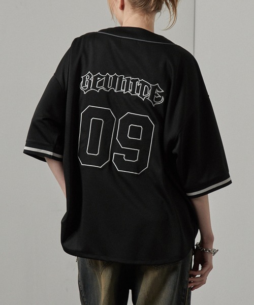シャツ 「Alfred Alex」ゲームデザイン ナンバリング ビッグベース