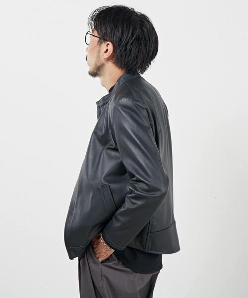 MEN'S MELROSE 革ジャン ライダース シープナッパシングルライダース