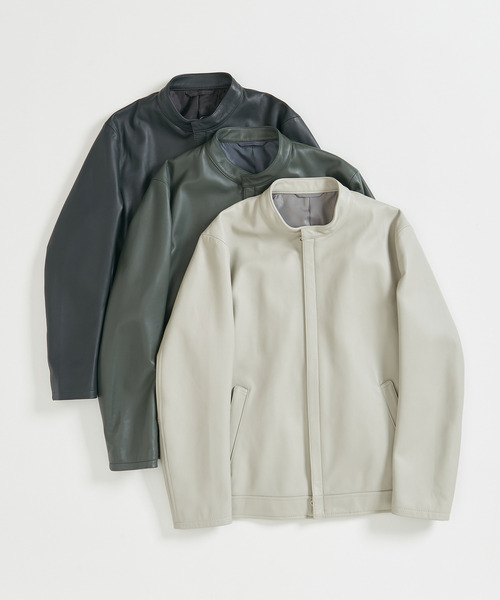 MEN'S MELROSE 革ジャン ライダース シープナッパシングルライダース