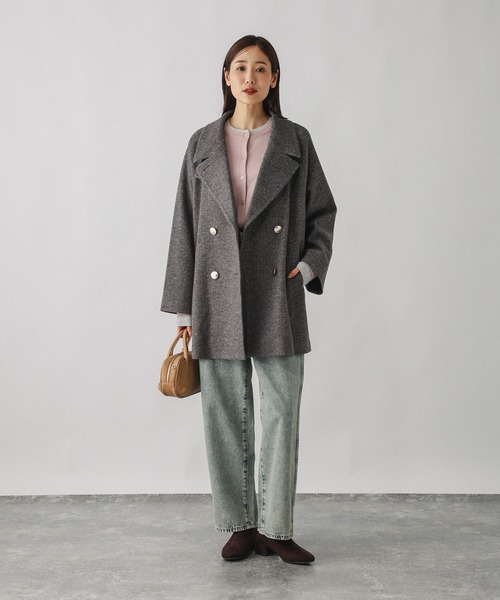 GLOBAL WORK（グローバルワーク） コート チェスターコート 軽やか