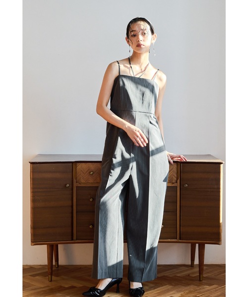 niana（ニアナ） パンツドレス ダブルクロスオールインワンドレス