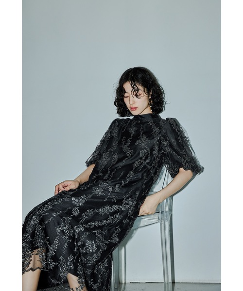 niana（ニアナ） ドレス 刺繍レースAラインドレス マタニティ 妊婦