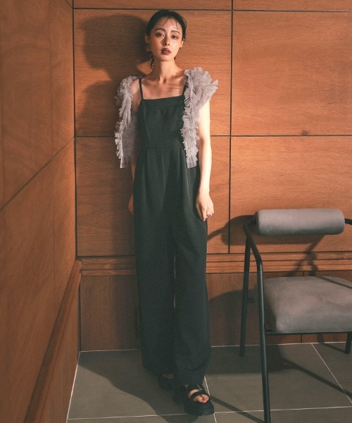 DONOBAN（ドノバン） ドレス 「ANDRESD」tulle vest all in one dress