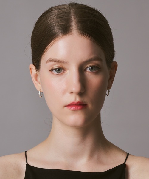 agete（アガット） ピアス シルバーフェザーピアス レディース