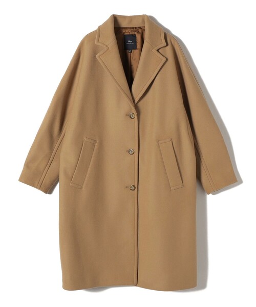 SHIPS（シップス） コート チェスターコート SHIPS Primary Navy Label