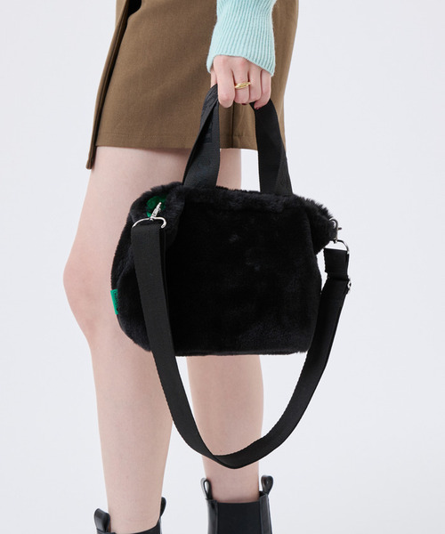 LeSportsac（レスポートサック） トートバッグ FUR E/W TOTE ブラック