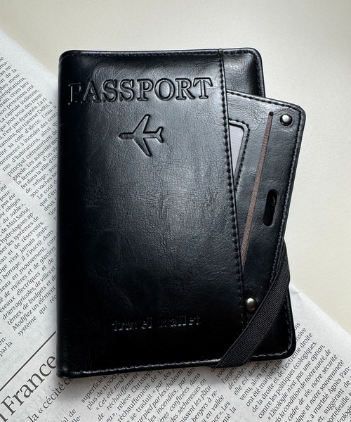 CALIFORNIA OUTFITTERS パスポートケース 10D23-KR レザー調パスポート