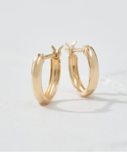 Jewel closet by L&Co. ピアス K18 フープ ピアス レディース