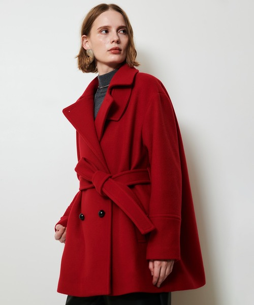 allureville（アルアバイル） ピーコート pコート パイルメルトン