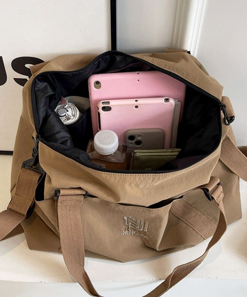 florist（フローリスト） ボストンバッグ 「2WAY・大容量」ワントーン