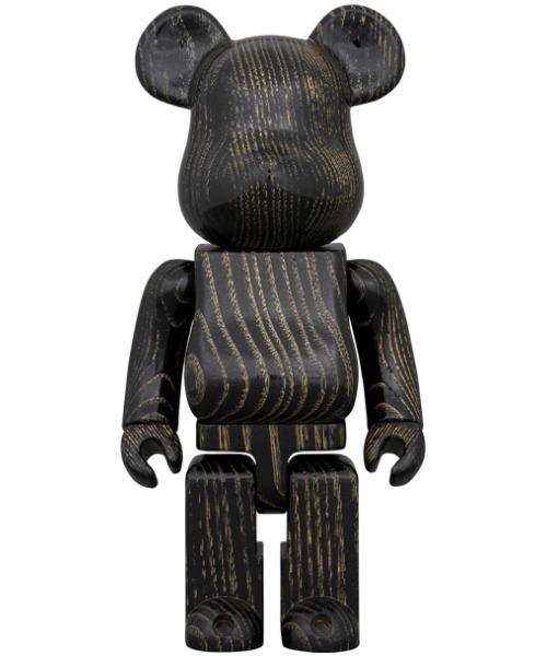 BE@RBRICK フィギュア カリモク 浮造り 黒金 400％ : ZOZOTOWN Yahoo