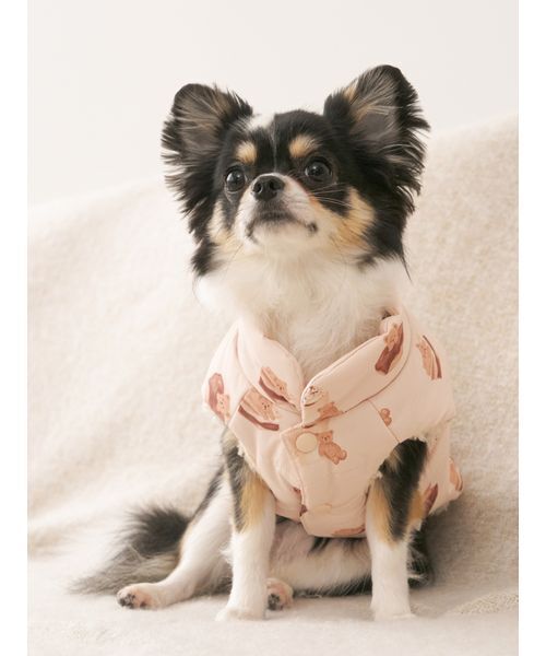 gelato pique（ジェラートピケ） 犬 服 「CAT＆DOG」中綿ベスト