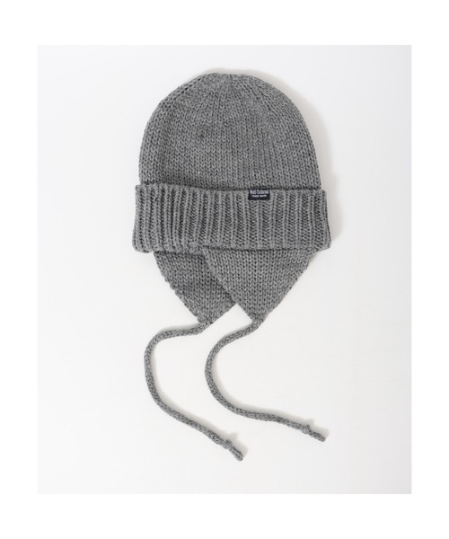 Well-Tailored ニット帽 ニットキャップ Well-Tailored 2WAY FLAP