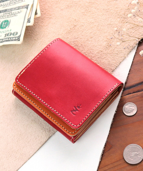 ZARIO-grandee-（ザリオグランデ） 財布 栃木レザーバイカラーダブル