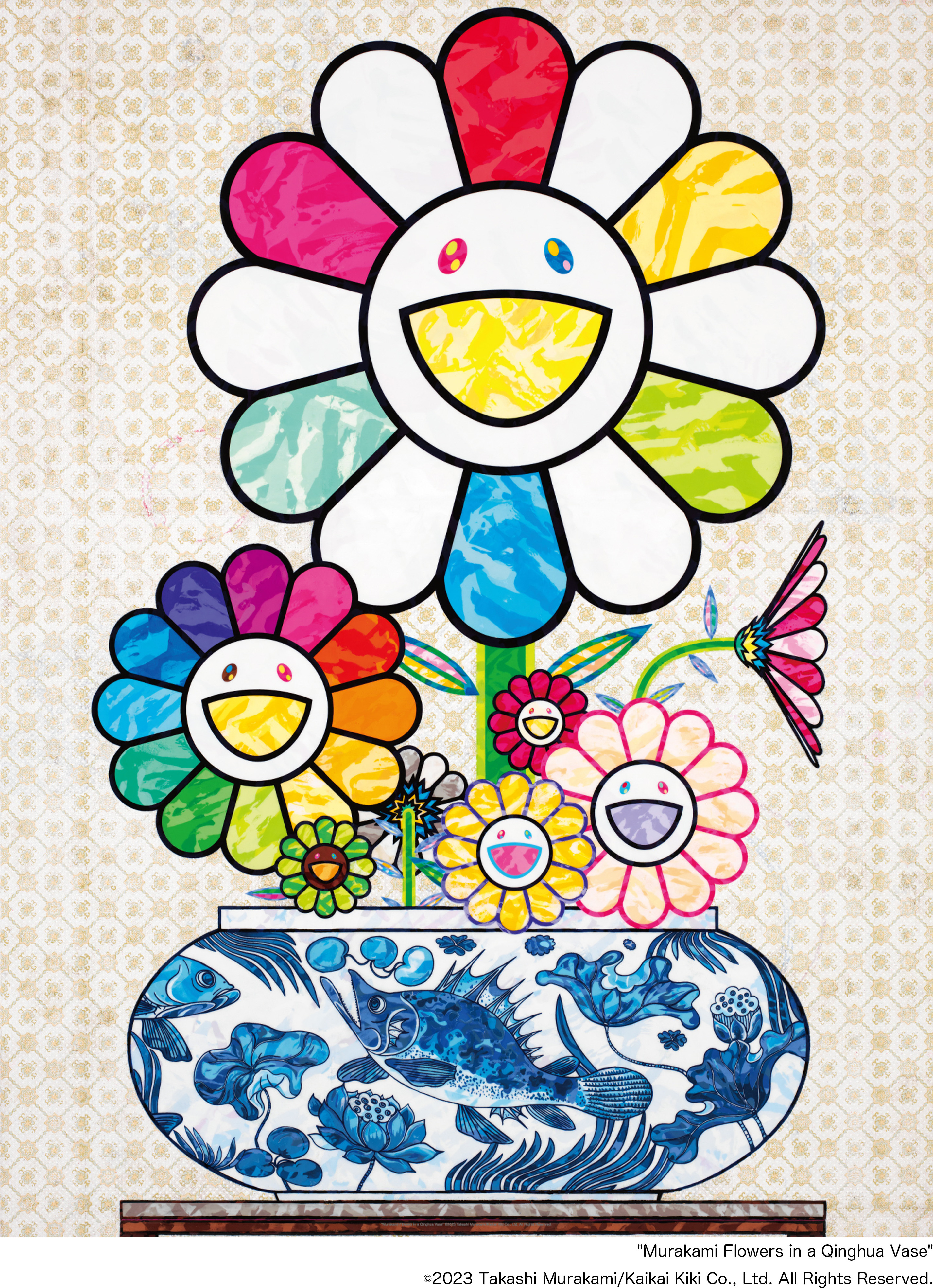 村上隆 限定版画 ピンキーちゃん お花 ドラえもん supreme 村上隆