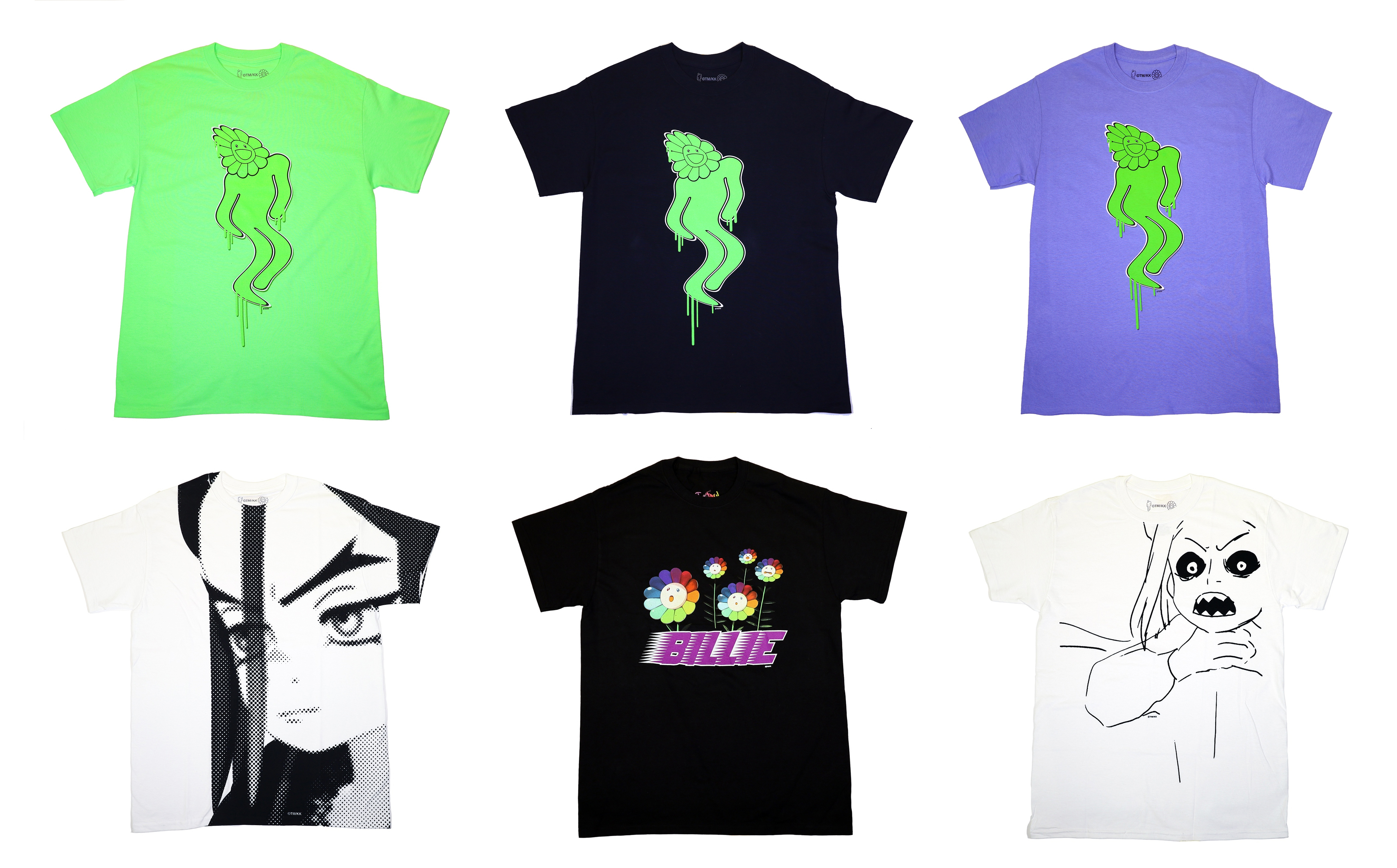 Billie Eilish 会場限定 Tシャツ XL 村上隆 Billie Eilish × 村上隆 T