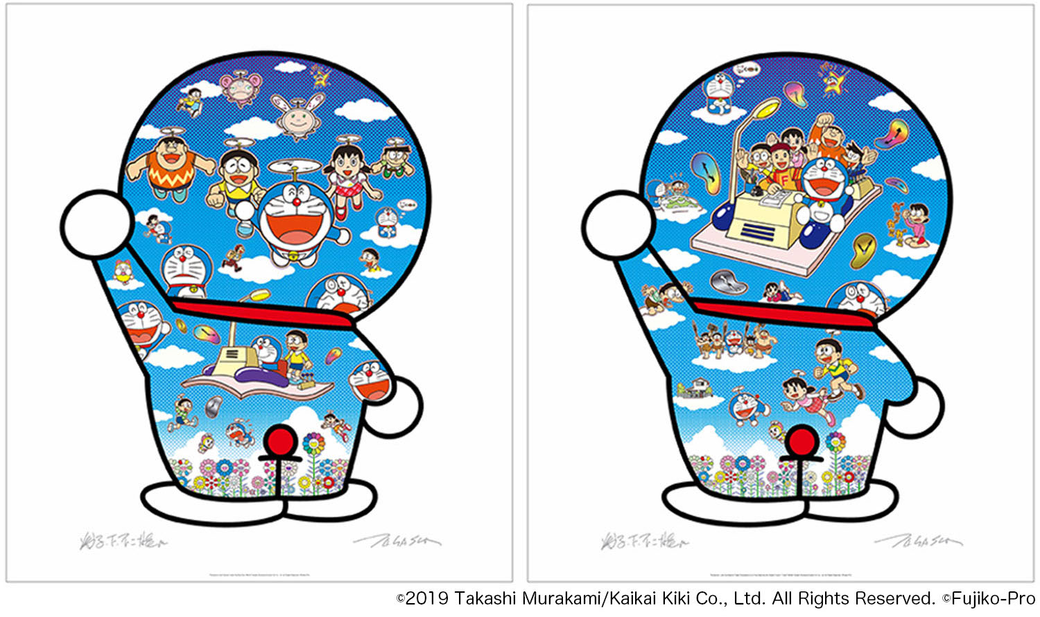 新品未開封】村上隆×ドラえもん パズル 記憶の中のドラえもん