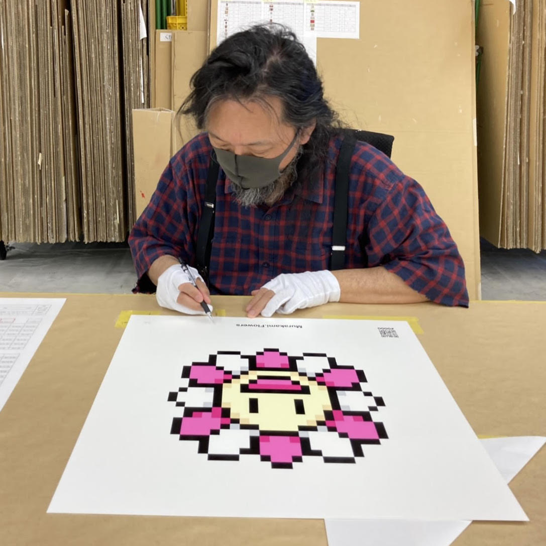 5月3日(月)よりWEBショップにて、村上隆 新作エディションサイン入り