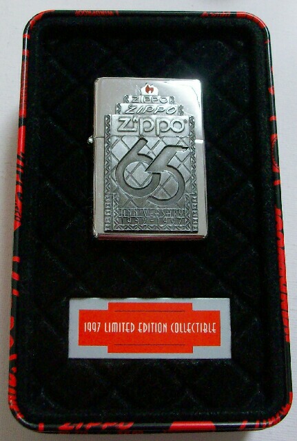 ☆ZIPPO社 65周年記念限定 1997年 COMMEMORATIVE ZIPPO！未使用