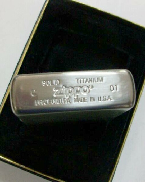 zippo ジッポー Solid Titanium ソリッドチタニウム 未使用品 Zippo
