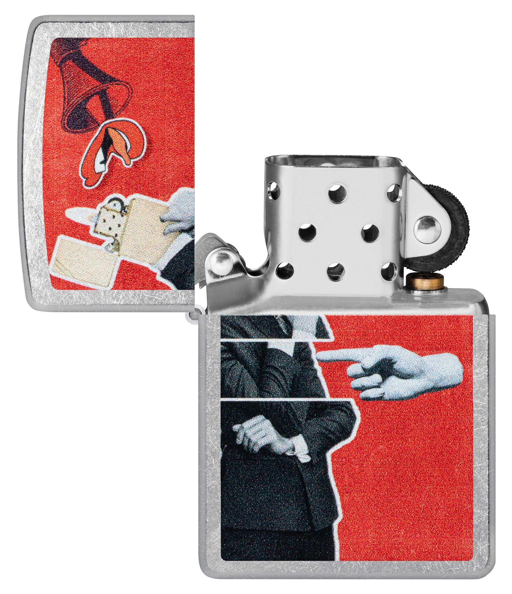 Zippo Collage Design Street Chrome Windproof Lighter – Zippo USA