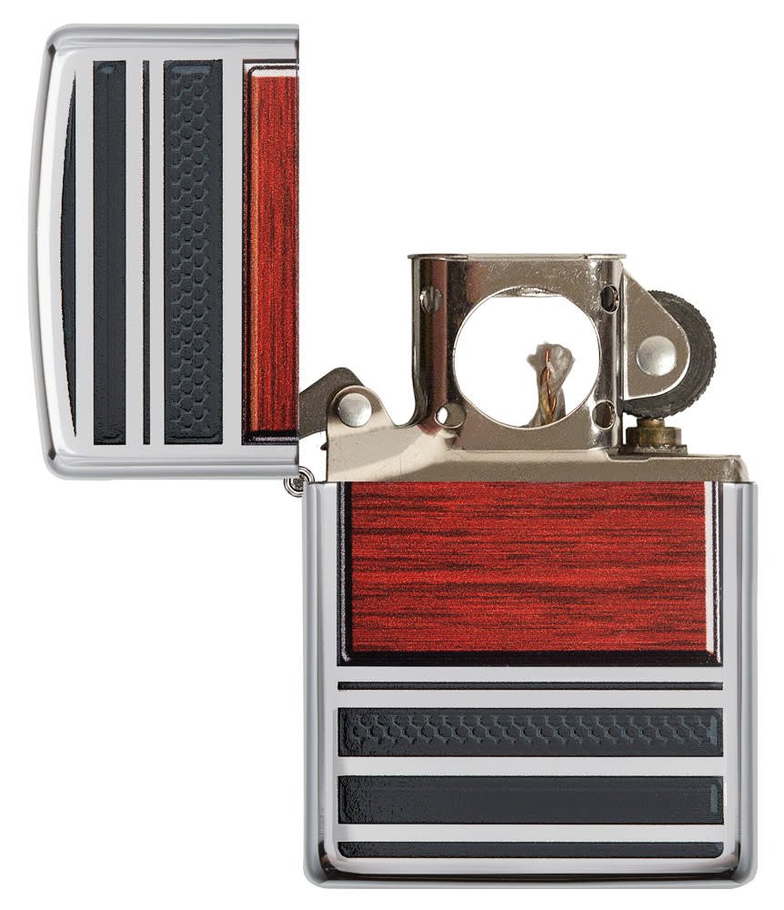 Wood Pipe Emblem Windproof Lighter – Zippo USA
