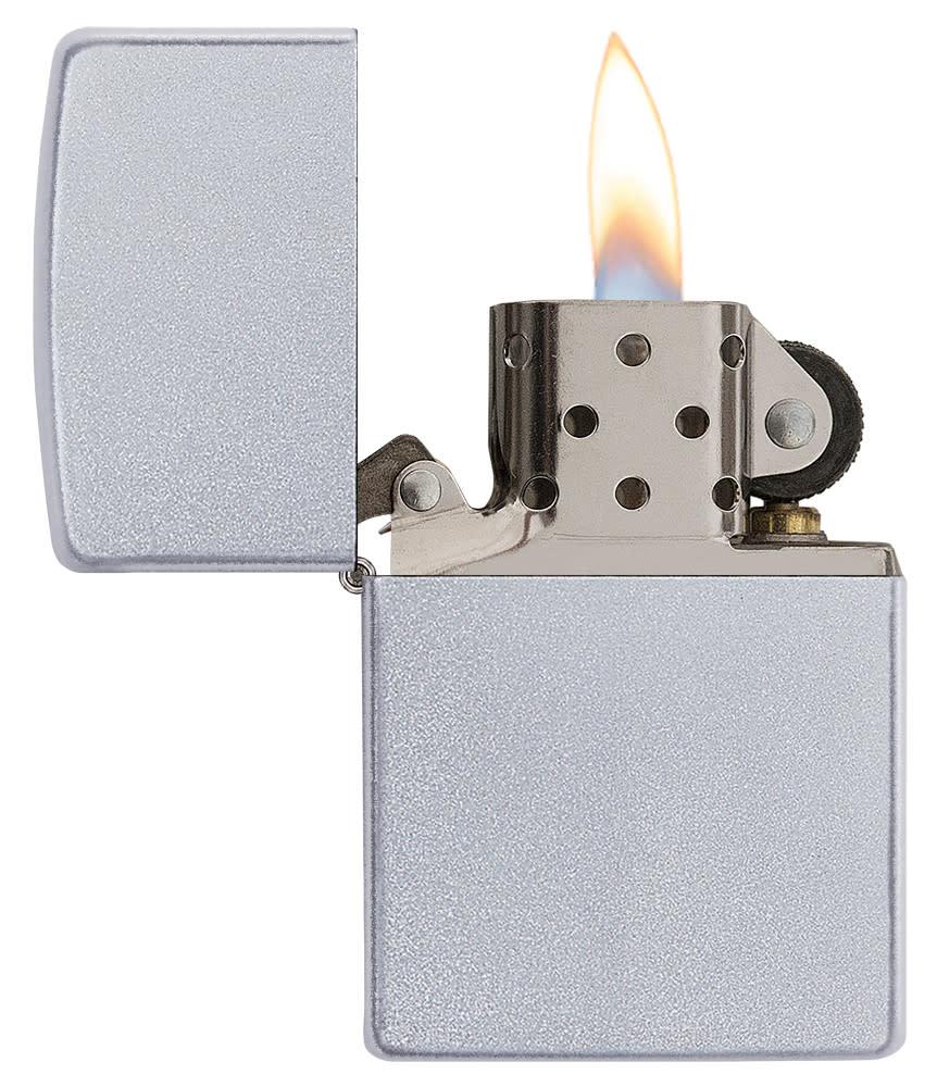 Classic Satin Chrome Windproof Lighter – Zippo USA