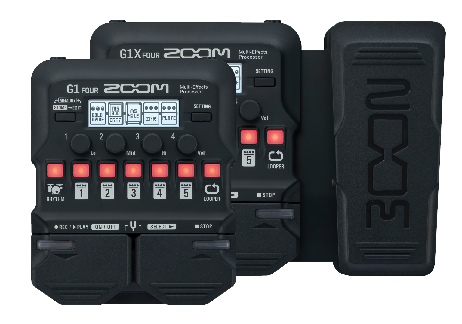 ZOOM A1X Four & G1X on マルチエフェクター