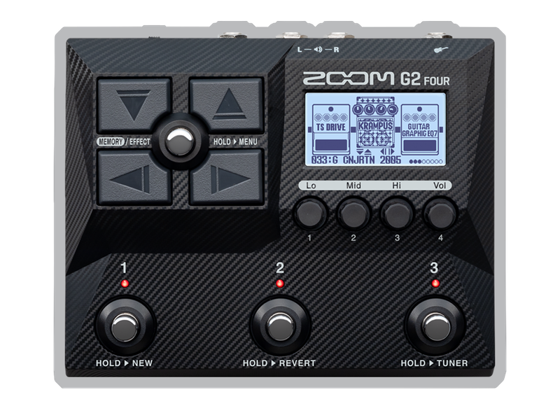 G2Four/G2XFour Multi-Effects Pedals | ZOOM