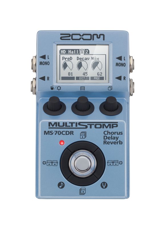 ZOOM MS-70CDR マルチストンプ ① MS-70CDR | Buy Now | ZOOM