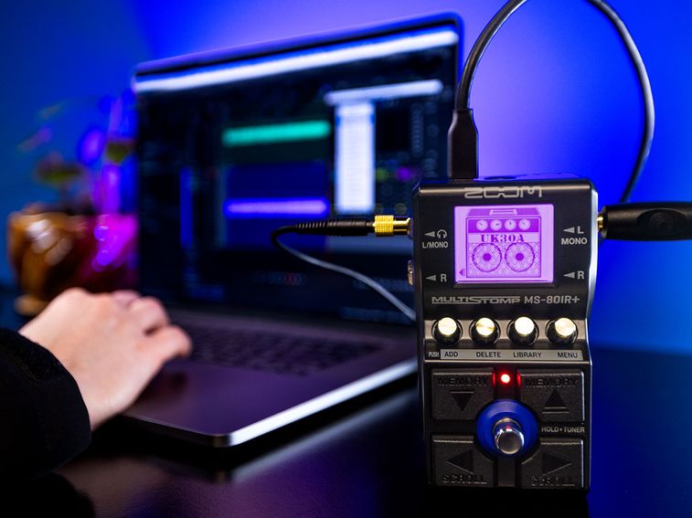 MS-80IR+ MultiStomp アンプシュミレーター ファームウェア最新 ZOOM