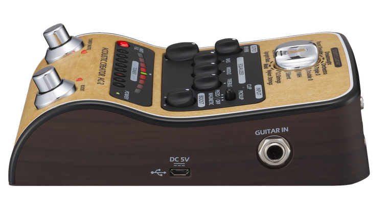 AC-2 Acoustic Pedal | Buy Now | ZOOM