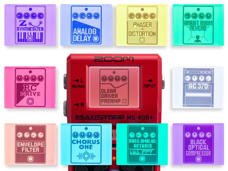MS-60B+ MultiStomp for Bassists | Buy Now | ZOOM
