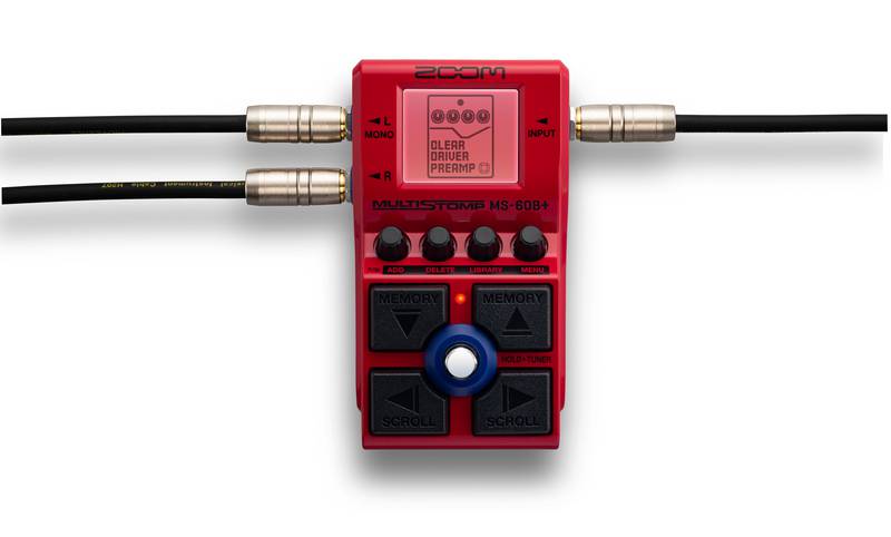 MS-60B+ MultiStomp for Bassists | Buy Now | ZOOM