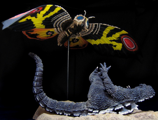 絶版パラダイス イノウエアーツ モスラvsゴジラ 完成品 ガレージキット