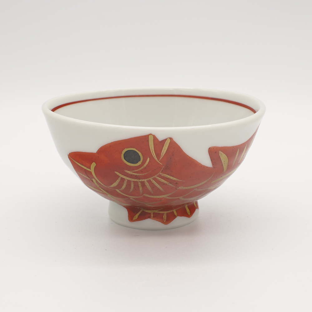 HP-4 めで鯛 碗 – 美濃焼・呉須赤絵・テーブルウェアの通販サイト｜蔵珍窯