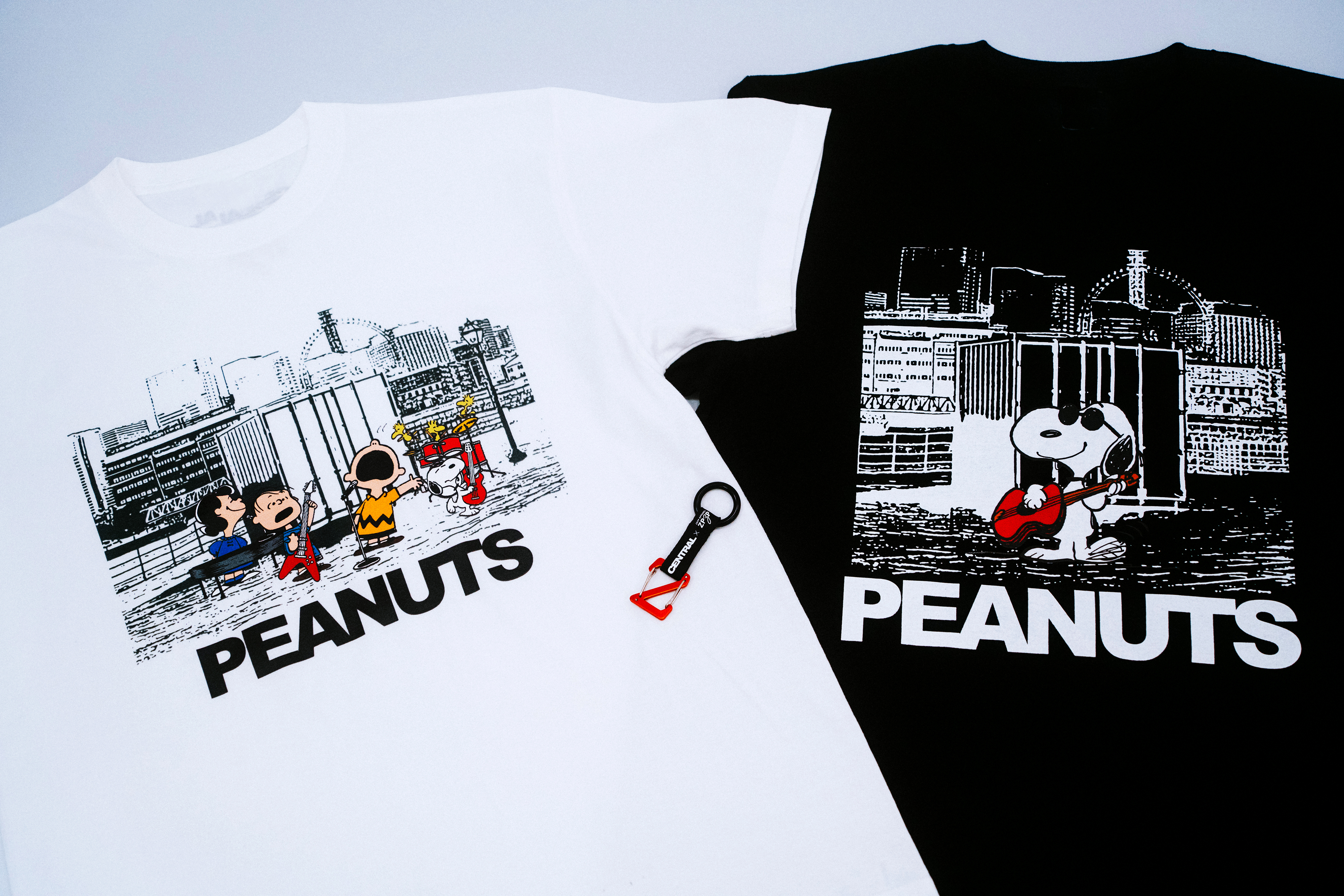 ZPZP×CENTRAL コラボスヌーピーTシャツ（WHITE） | ZPZP Online Store