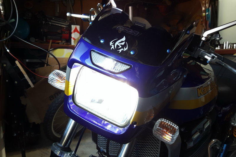 ZRX400 ZRX1100 ZRX1200 RGBテール ランプ LED