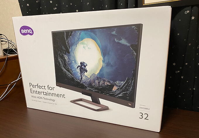 BenQ EW3280U レビュー】32インチ4KでIPSパネルの超万能モニター！動画