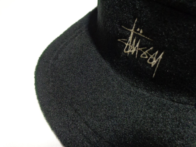 90'S OLD STUSSY FLEECE JET CAP（オールド ステューシー ストックロゴ