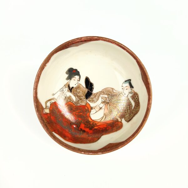 アンティーク 九谷 春画 盃 徳利 ぐい呑み まとめて 骨董 時代物