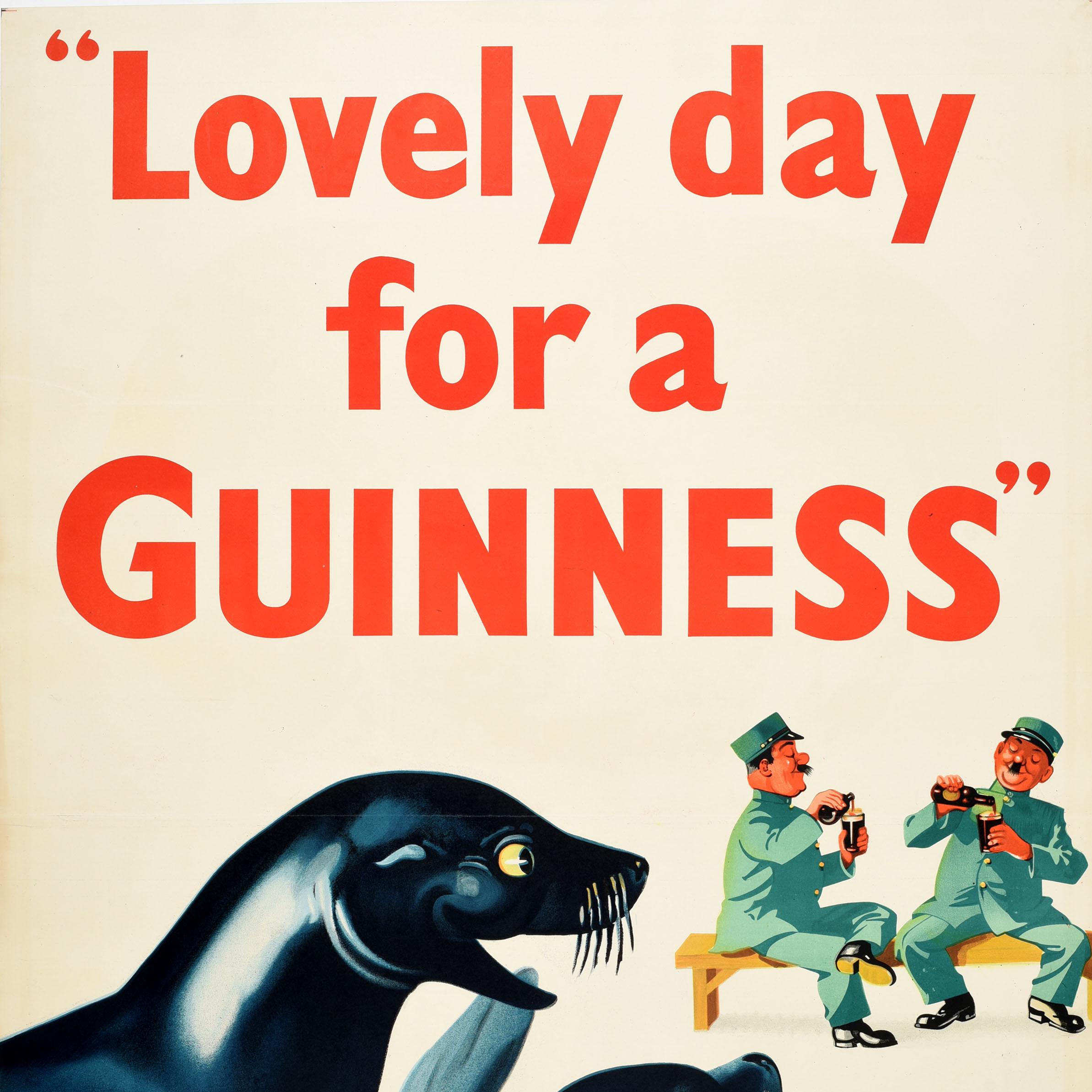 Seed Sign Lovely Day For A Guinness - Seal | John Gilroy - 1948