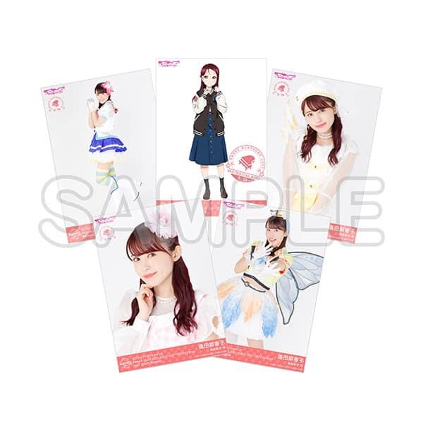 逢田梨香子 りきゃこ キャスト缶バッジ AqoursClub 桜内梨子 逢田