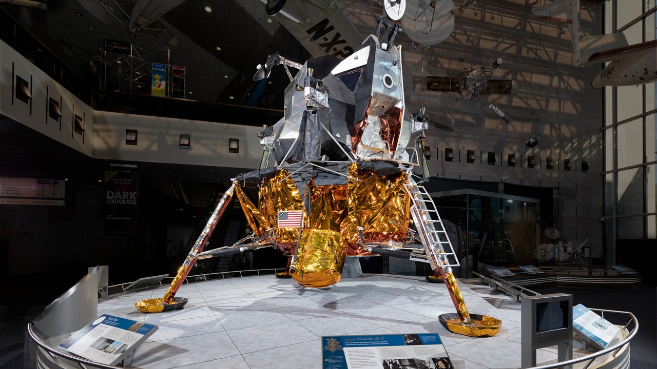 Apollo 11: 50 years on, the Eagle lunar module serves as a