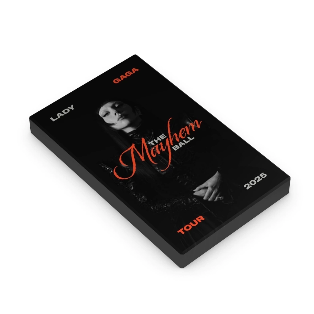 Box Lady Gaga The Mayhem Ball com itens exclusivos e colecionáveis