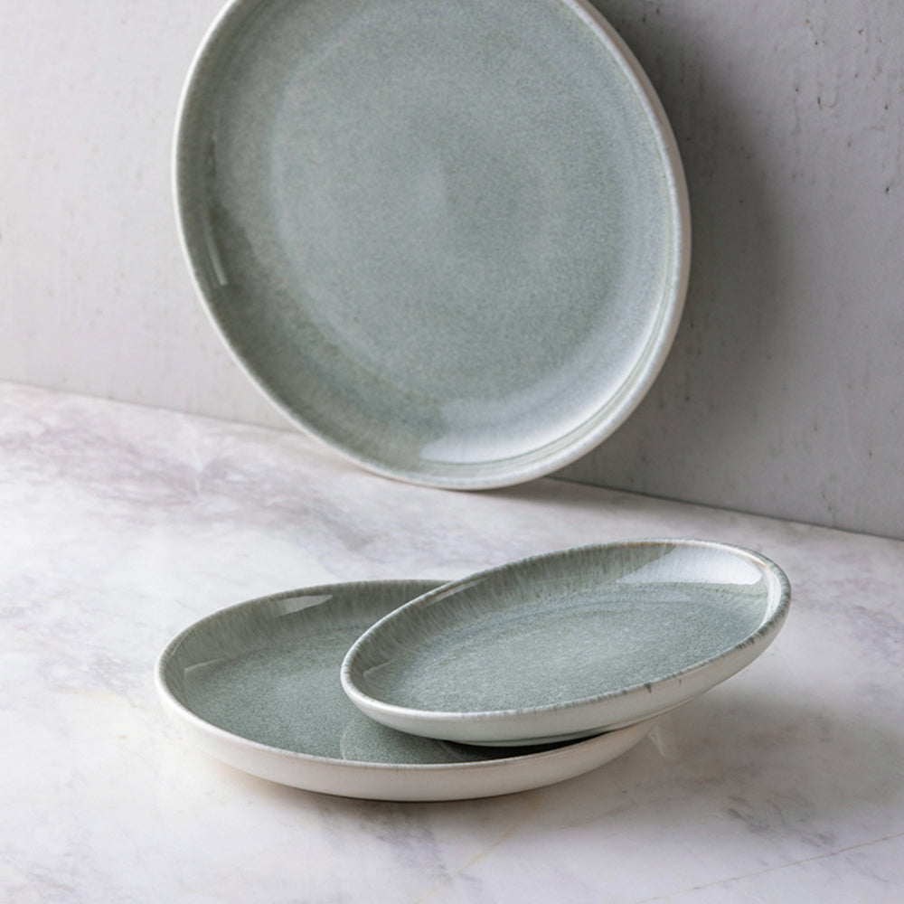 ナチュラルニュアンスグリーンプレート – acacia