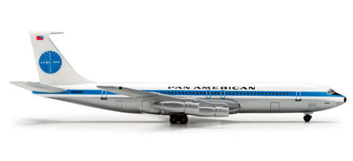 Herpa Wings Pan Am 707-300 Jet Clipper Majestic 1/500 Diecast